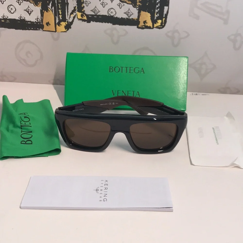 New Authentic Bottega Veneta Sunglasses – BV1232S 002